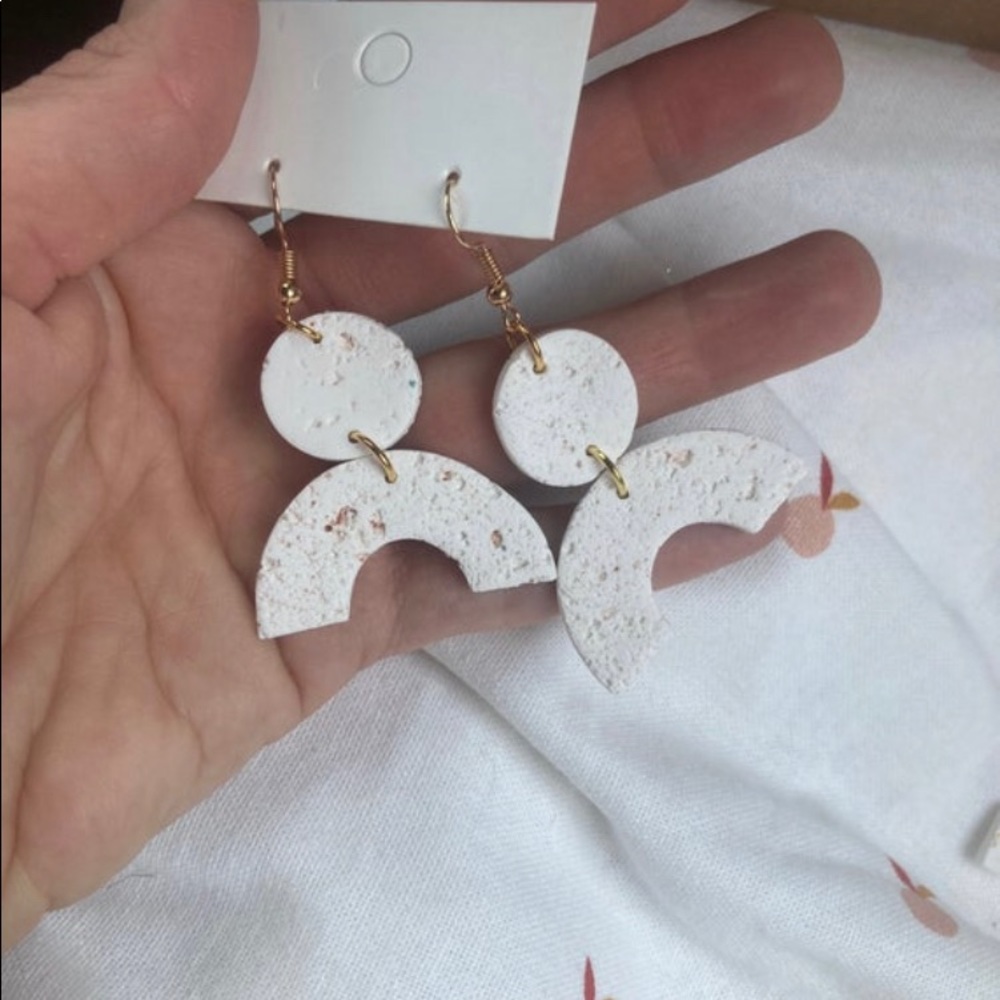 Clay earrings/ handmade clay earrings/polymer clay